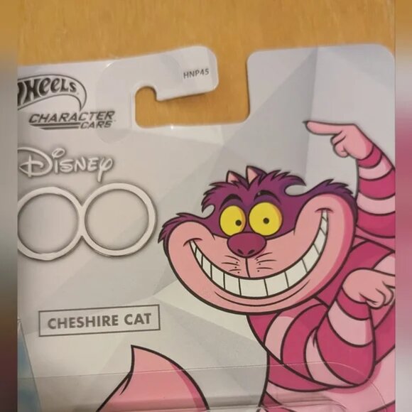 Disney Hot Wheels 100 Alice in Wonderland Cheshire cat character car brand New - Picture 5 of 10